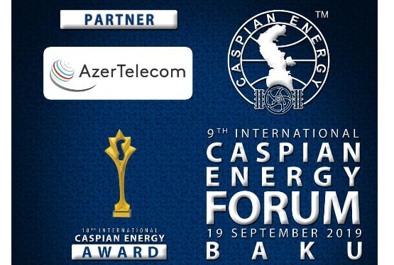 “AzerTelecom” Caspian Energy Forum Baku – 2019-un partnyoru oldu