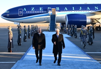 İlham Əliyev Qazaxıstana dövlət səfərinə gəlib | FED.az