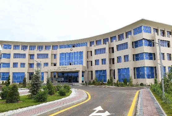 İlham Əliyev İcra Hakimiyyətinin yeni binasının - AÇILIŞINDA