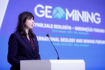 Beynəlxalq Geologiya-Mədənçilik Forumunun  rəsmi açılış mərasimi keçirilib - FOTOLAR | FED.az