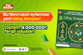 Novruza özəl yeni “Uduş xonçası” lotereyası - SATIŞA ÇIXIB
