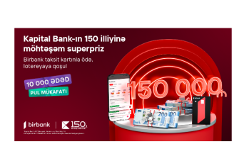 Birbank taksit kartı sahibləri - 150 000 AZN QAZANA BİLƏRLƏR