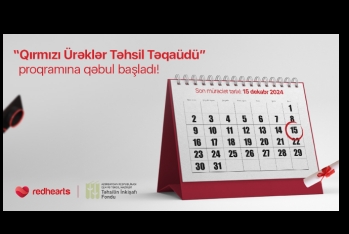 İstedadlı gənclər üçün daha bir fürsət: “Qırmızı Ürəklər Təhsil Təqaüd Proqramı”na qəbul başladı | FED.az