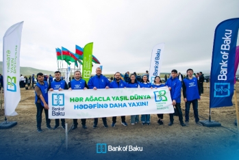 Bank of Baku-dan 1 milyon ağac hədəfinə - DƏSTƏK