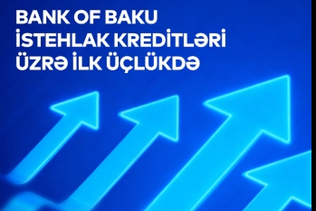 Bank of Baku istehlak kreditləri üzrə - TOP 3-DƏ YERLƏŞDİ!