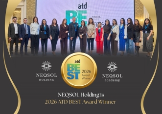 NEQSOL Holding istedadların inkişafında uğurlarına görə ATD BEST Award 2026 mükafatına - [red]LAYİQ GÖRÜLÜB[/red] | FED.az