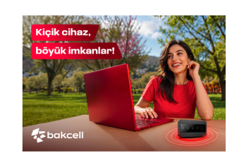 Bakcell Mi-Fi ilə interneti özünlə apar və harada olsan, onlayn qal