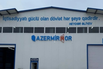 "Azermirror" ildə 900 min kvadratmetr güzgü vərəqəsi istehsal edəcək