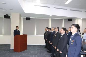 Əmanətlərin Sığortalanması Fondunda 8 Noyabr - Zəfər Gününə  həsr olunmuş tədbir keçirilib | FED.az