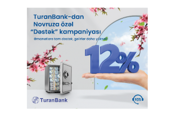 "TuranBank"dan Novruz bayramına özəl - “DƏSTƏK” KAMPANİYASI!