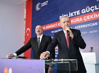 Kahramanmaraşdakı “Azərbaycan” məhəlləsinin açılışından - FOTOLAR | FED.az