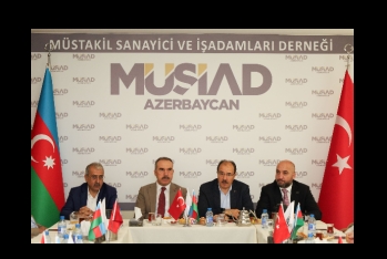 MÜSİAD Ankara heyəti MÜSİAD Azərbaycan dərnəyini ziyarət edib - FOTOLAR | FED.az