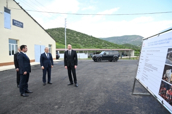 4 milyon manat yatırıb, Dubaya və Qətərə ət satacaq - İlham Əliyev "Qoç Ət"in Xocalıdakı təsərrüfatında - FOTOLAR | FED.az