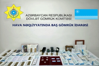 Dubaydan Bakıya 120 karat brilyantı  gizlin keçirmək istədi - FOTO