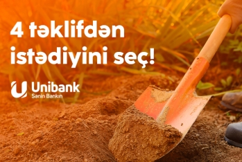 "Unibank"ın biznes üçün kampaniyası- istədiyin təklifi seç!