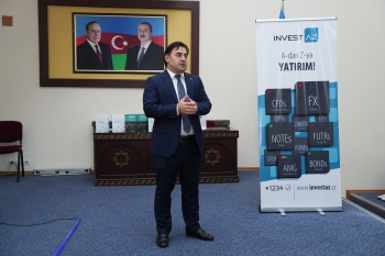 [red]"InvestAZ"[/red] və Naxçıvan Dövlət Universiteti maliyyə bazarları üzrə praktik seminar təşkil edib -[red] FOTOLAR[/red] | FED.az
