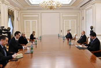 Prezident Bosniya və Herseqovinanın xarici işlər nazirini - QƏBUL EDİB
