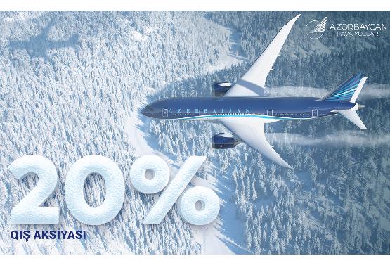 AZAL aviabiletlərə 20% endirim edib