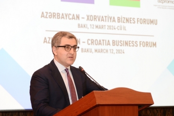 Bakıda Azərbaycan-Xorvatiya biznes forumu keçirilib - FOTOLAR | FED.az