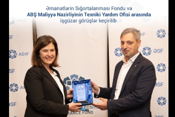 Əmanətlərin Sığortalanması Fondu və ABŞ Maliyyə Nazirliyinin Texniki Yardım Ofisi arasında işgüzar görüşlər keçirilib