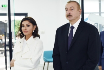 İlham Əliyev və Mehriban Əliyeva Ağdam Muğam Mərkəzinin açılışında iştirak ediblər