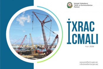 “İxrac icmalı”nın  mart sayına aid ilkin göstəriciləri açıqlanıb