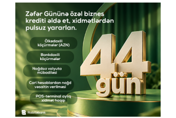 Rabitəbank Zəfər Gününə özəl biznes kampaniyasına - START VERİB