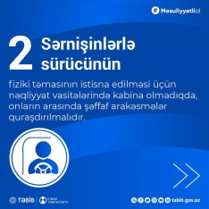 İctimai nəqliyyatda koronavirus profilaktikasına dair yeni - QAYDALAR - FOTO | FED.az