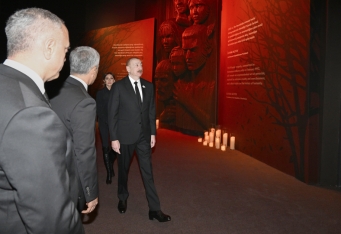 İlham Əliyev Xocalı Soyqırımı Memorialının açılışında iştirak edib - TAM MƏTN - FOTOLAR | FED.az