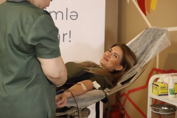 "Atəşgah" Sığortadan "30 il-Sonsuz ümid" adlı qanvermə aksiyası - [red]FOTOLAR[/red] | FED.az