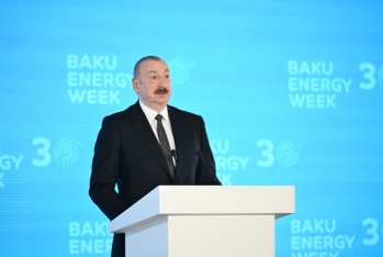 Prezident İlham Əliyev "Baku Energy Forum"un açılış mərasimində çıxış edib - TAM MƏTN