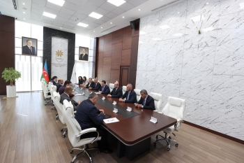 KOBİA sədri ilə ATİB İdarə Heyətinin üzvləri arasında görüş keçirilib - [red]FOTOLAR[/red] | FED.az