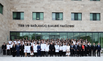 Prezident Qarabağ Universiteti Klinikasının, Tibb və sağlamlıq elmləri fakültəsinin açılışında - FOTOLAR | FED.az