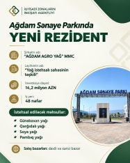 Ağdamda yeni yağ fabriki açıldı – 14 MİLYON DOLLARLIQ YATIRIM | FED.az