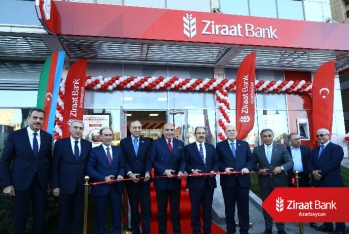 "Ziraat Bank Azərbaycan" Bakının Babək prospektində sayca 8-ci filialının - AÇILIŞINI ETDİ
