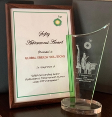 "Global Energy Solutions" получила от компании BP награду за достижения в области безопасности | FED.az