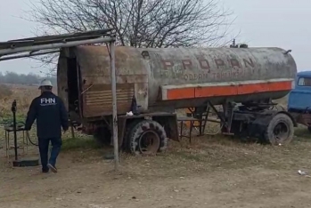 Daha bir maye qazdoldurma məntəqəsi bağlandı - VİDEO