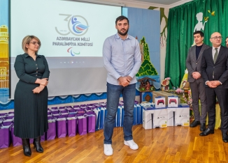 Azercell Milli Paralimpiya Komitəsi ilə birgə 3 saylı Uşaq evini ziyarət edib | FED.az
