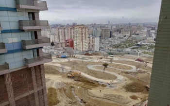 Bakıda Mərkəzi Parkın ikinci hissəsi salınır - FOTOLAR | FED.az