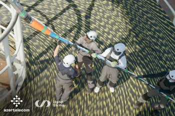 Xəzər dənizinin dibi ilə Trans-Xəzər Fiber-Optik Kabel Xəttinin çəkilişi başa çatıb | FED.az
