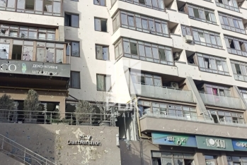 Rusiyanın Kiyevə son hücumu zamanı Azərbaycan səfirliyinin ərazisinə ciddi ziyan dəyib