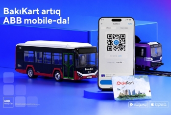 BakıKart artıq - ABB MOBİLE-DA!