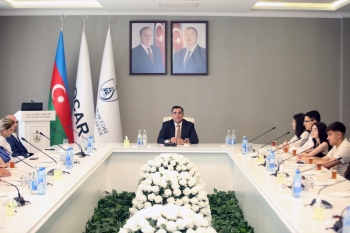 Rektor  BANM-da təhsil almaq istəyən abituriyentlərlə görüşüb | FED.az