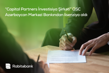 Mərkəzi Bank “Capital Partners İnvestisiya Şirkəti”nə - LİSENZİYA VERDİ
