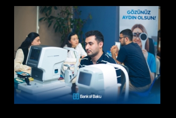 Bank of Baku-dan “Gözünüz aydın olsun!” şüarı ilə - SAĞLAMLIQ AKSİYASI