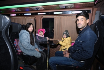 Xocavəndin Sos kəndinə növbəti köç karvanı yola salınıb