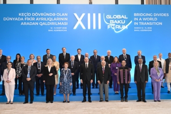 XIII Qlobal Bakı Forumu başlayıb - Prezident açılış mərasimində iştirak edir