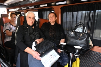 Laçının Bəylik kəndinə növbəti köç karvanı yola salınıb