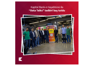 Kapital Bank-ın təşəbbüsü ilə  “Data Talks” tədbiri - [red]BAŞ TUTDU[/red] | FED.az