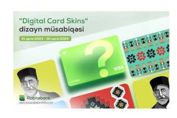 Rabitəbank "Digital Card Skins" dizayn müsabiqəsi - ELAN EDİR!